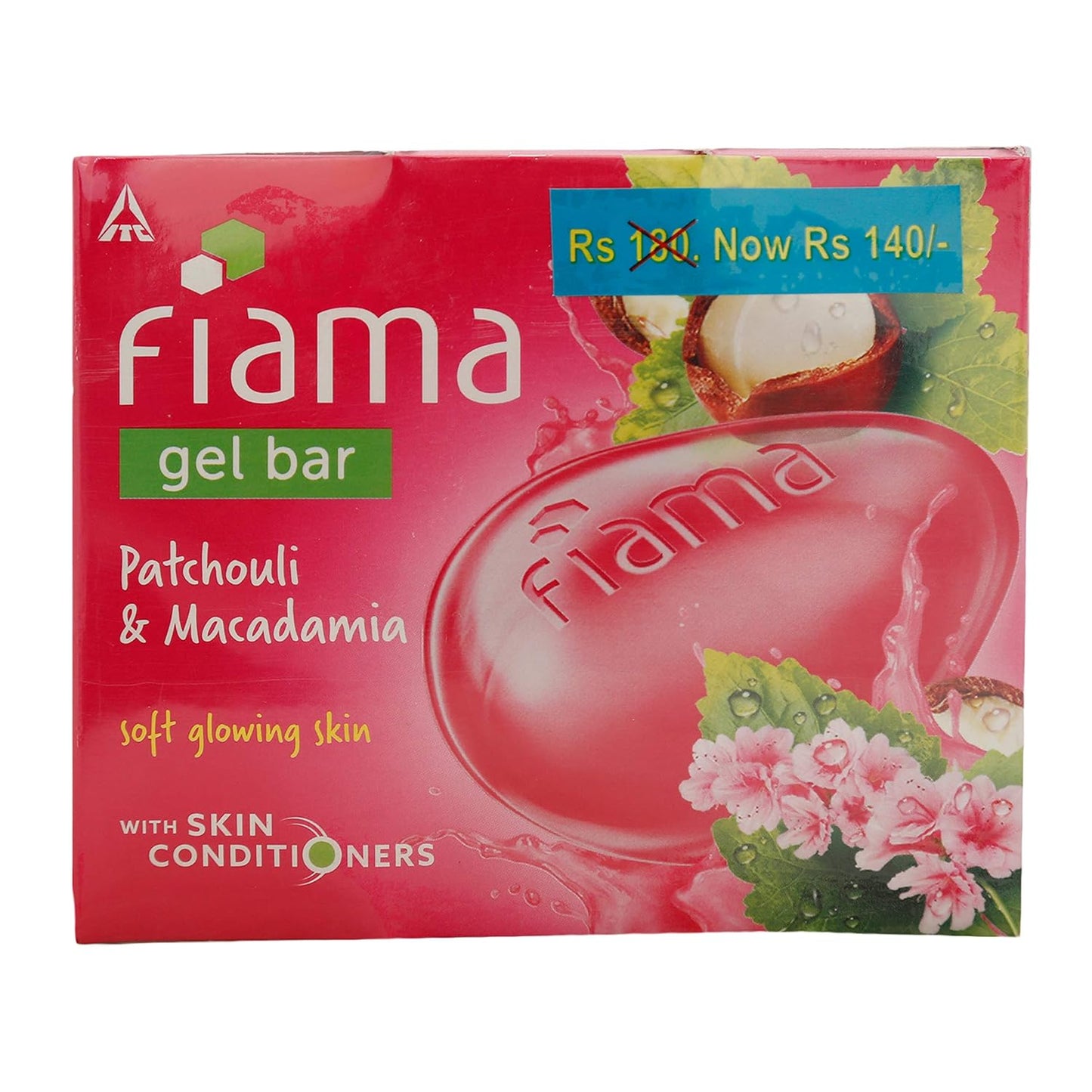 Fiama Di Wills Bathing Bar - La Fantasia Scent | 125g, Pack of 3