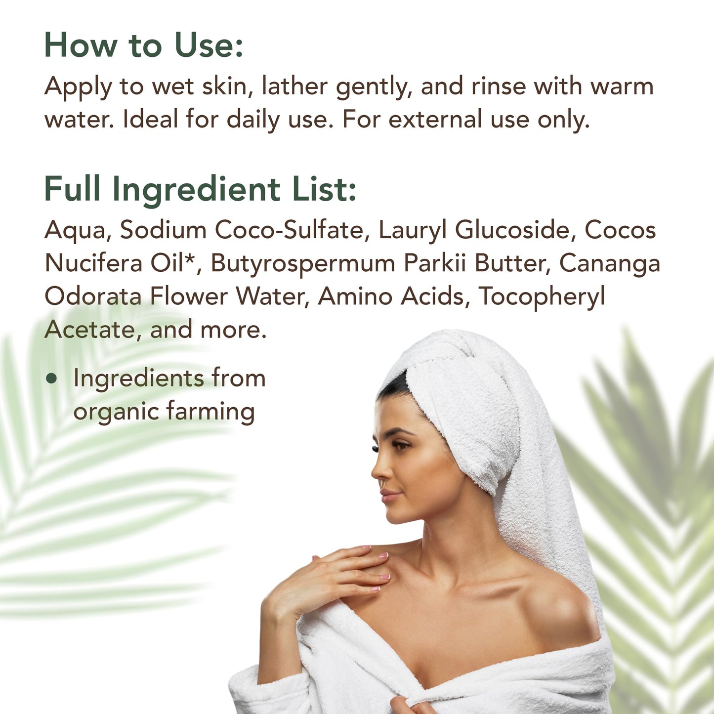 ECOLATIÈR Shower Oil – Organic Coconut Oil – Moisturizing & Nourishing Body Wash for Women, 95.5% Natural, Vegan, for Sensitive Skin - 8.5 Fl Oz (Coconut oil)