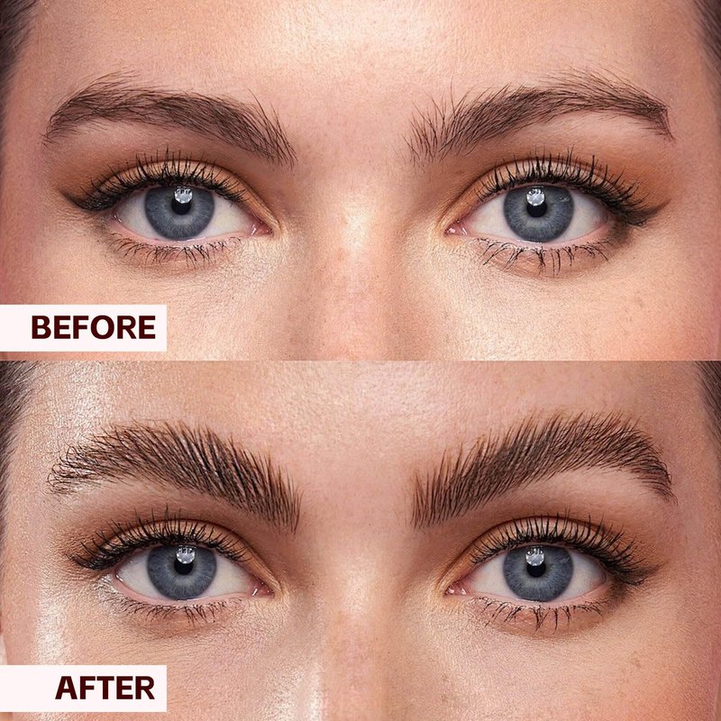 Boobeen Brow Wax Clear, Waterproof Eyebrow Wax Styling Pencil, Shaping with Slanted Tip Application, Long-Lasting Hold