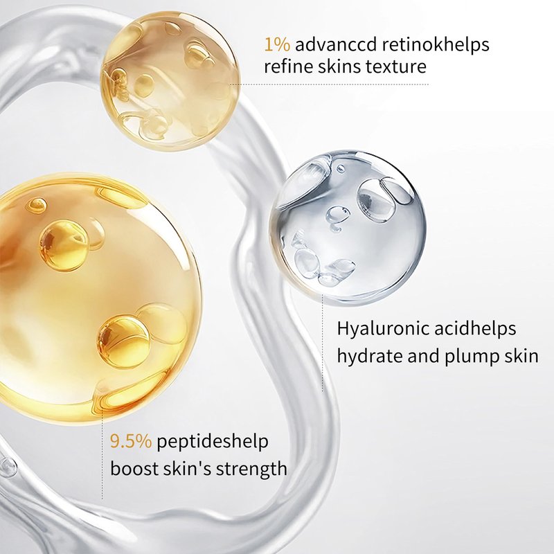 NAD+ Anti-Aging Peptides Serum – Fresh Activated Niacinamide & Collagen Peptides, Vitamin Illuminating Serum for Wrinkle Repair, Firming, Hydration & Brightening, No Microneedling, 20-Days Supply