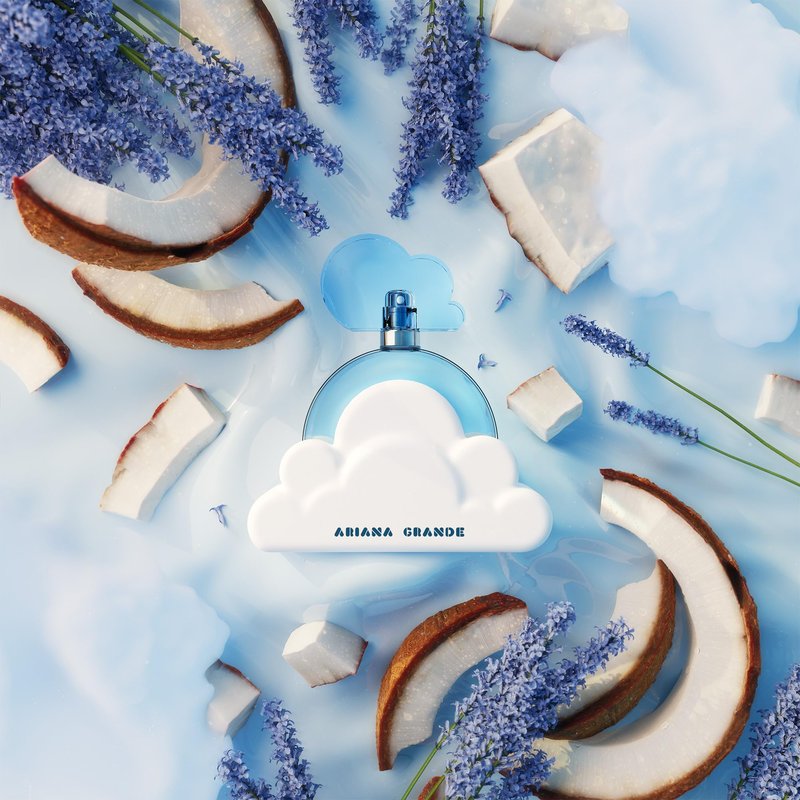 Ariana Grande Cloud Eau de Parfum – Warm Gourmand Fragrance for Women – Women's Perfume with Notes of Lavender, Coconut, Vanilla & Pear – Travel Size – 0.33 Fl Oz