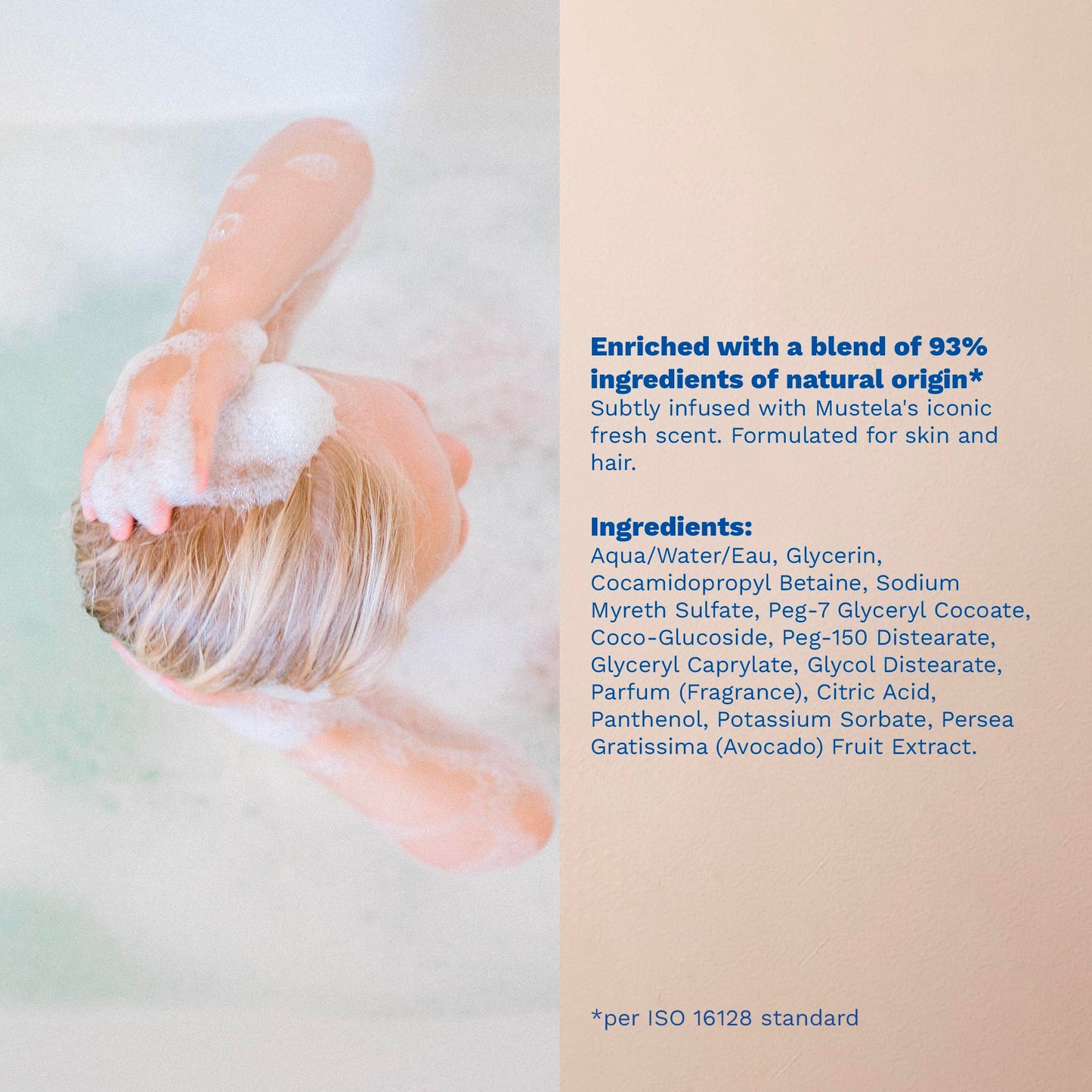 Mustela Baby Bath Time Gift Set - Baby Skin Care Essentials with Natural Avocado - Contains Hydra Bebe Body Lotion 10.14 fl. oz. & Gentle Cleansing Gel 16.9 fl. oz. - 2 Items Set