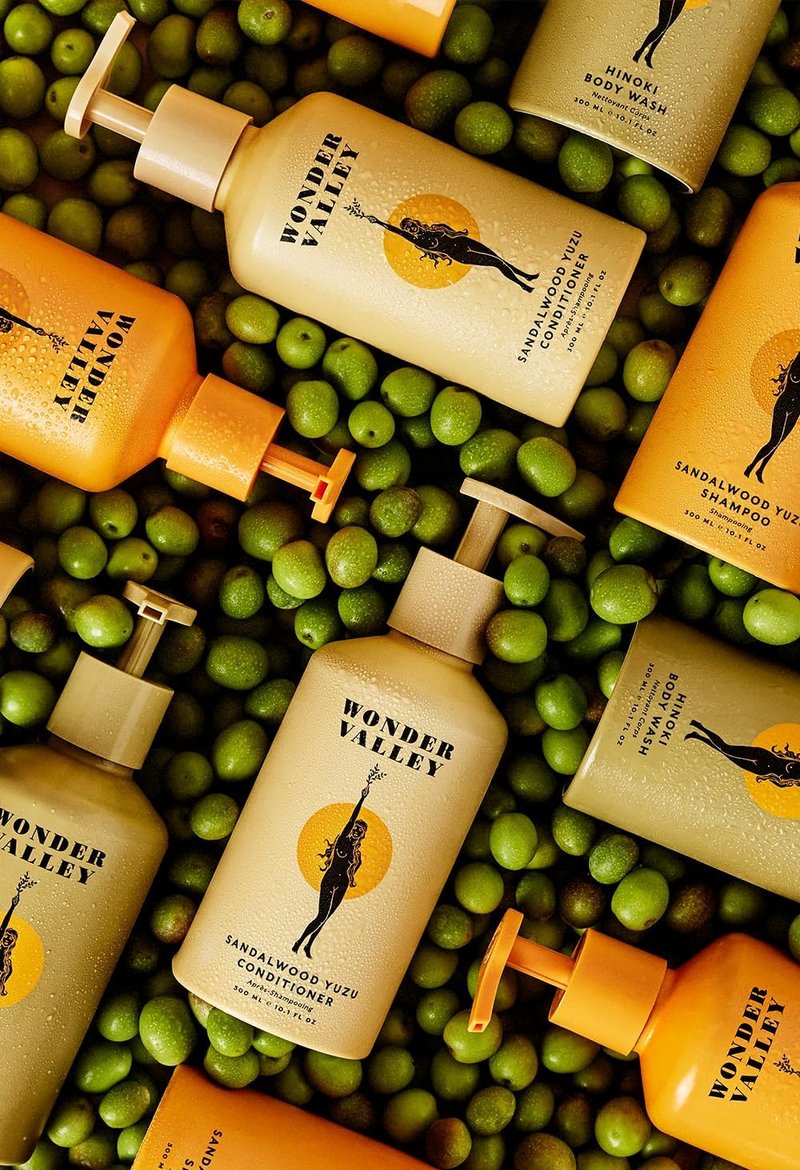 WONDER VALLEY - Sandalwood Yuzu Conditioner | Vegan, Cruelty-Free, Sulfate-Free | Softens, Detangles, and Restores Moisture (10.1 fl oz | 300 ml)