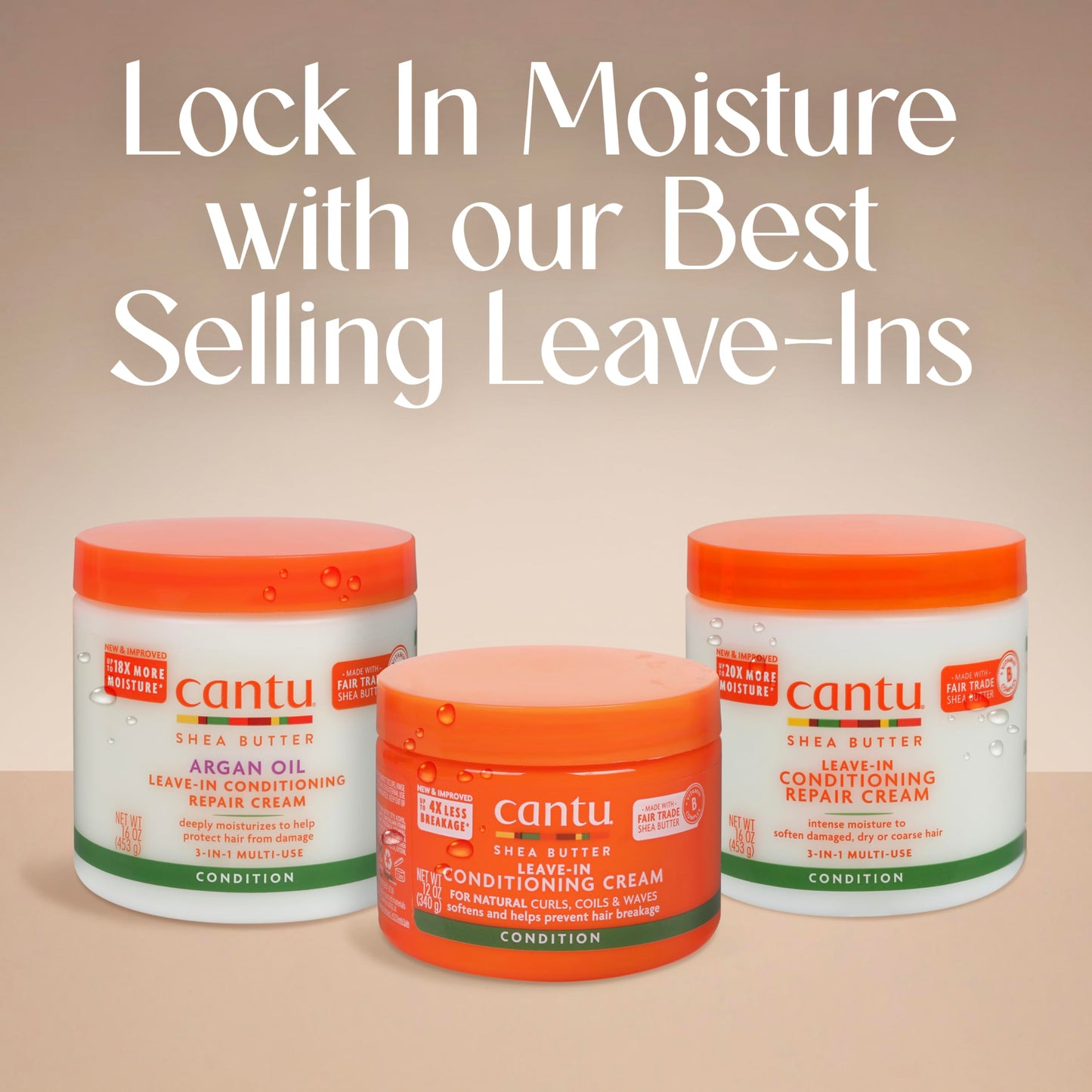 Cantu Conditioning Repair Cream Argan Oil 16 oz