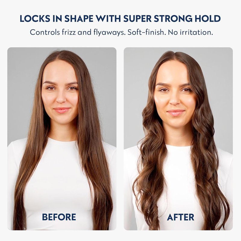 No Nothing Sensitive Hairspray - Unscented & Hypoallergenic Finishing Spray for Women | Extra Strong Hold, 7.5 oz