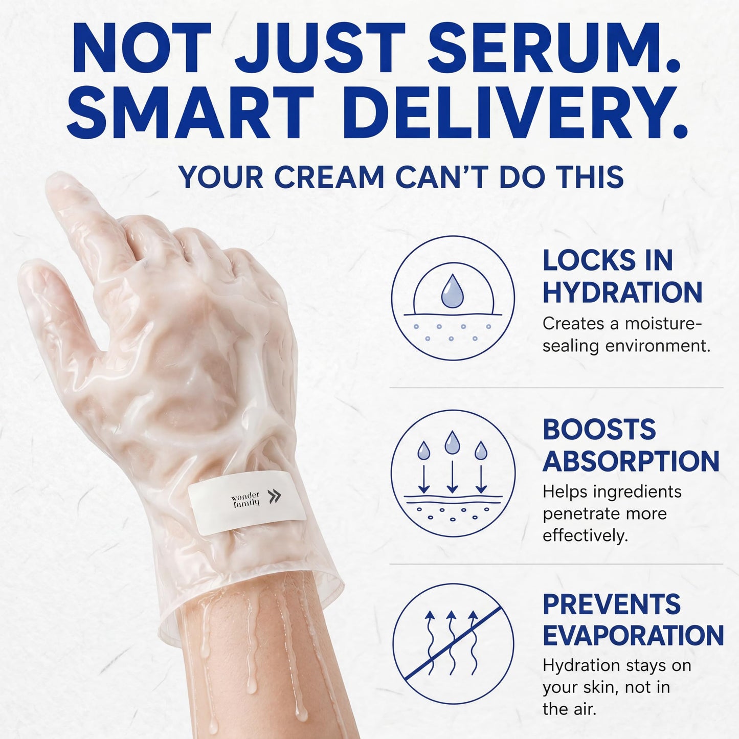 Hand Mask – Collagen Moisturizing Gloves, Repairing 10-Minute or Overnight Hand Masks with Shea Butter & Vitamin E, Hand Moisturizer Cotton Gloves for Sleeping, Dry Cracked Hands Treatment for Women