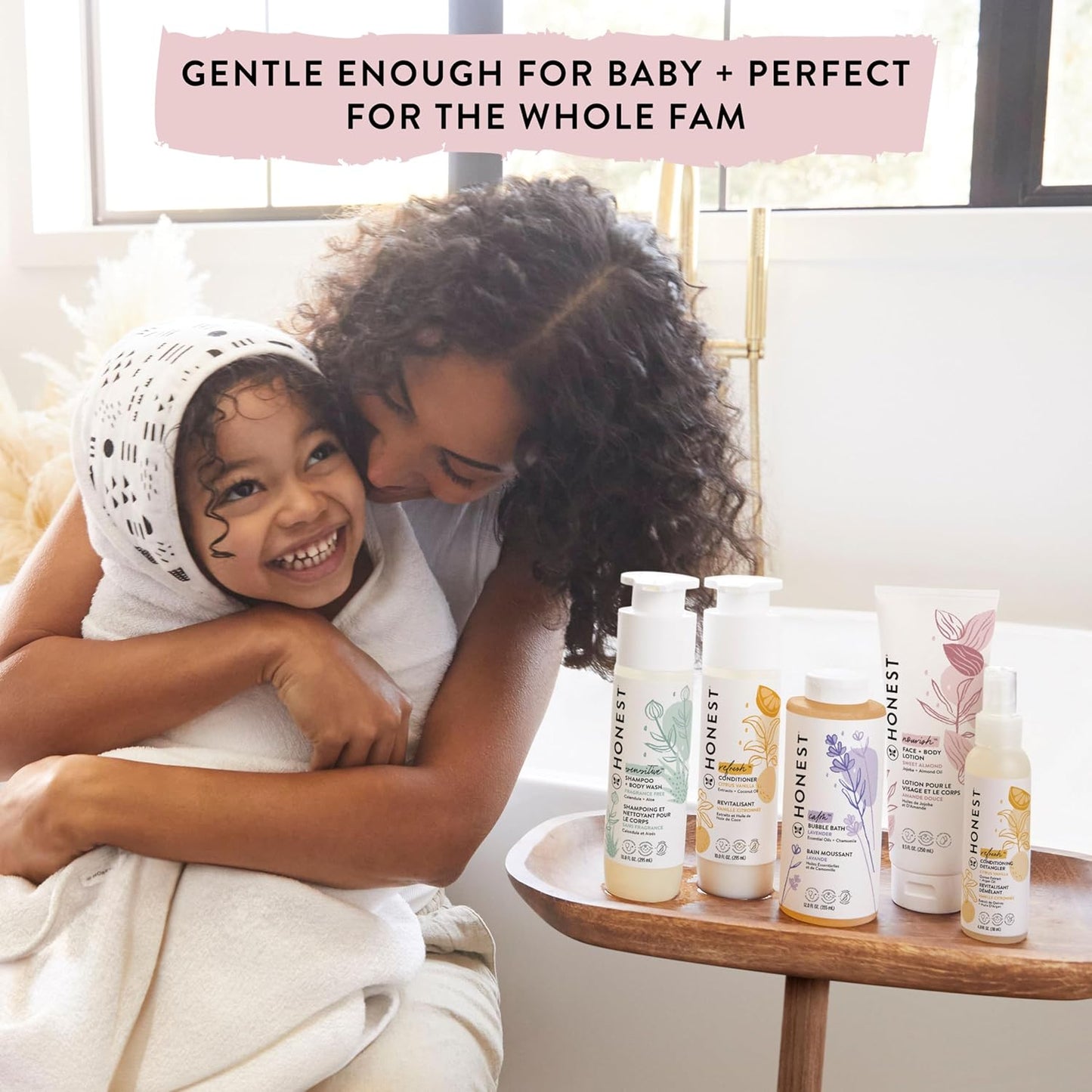 The Honest Company 2-in-1 Baby Shampoo & Body Wash - Gentle, Tear-Free, Naturally Derived | 10 fl oz