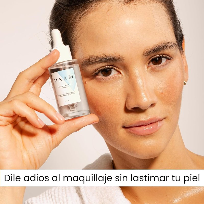**Make-up Remover & Argan Regenerating Serum - 5-in-1 Formula for All Skin Types | 40ml**