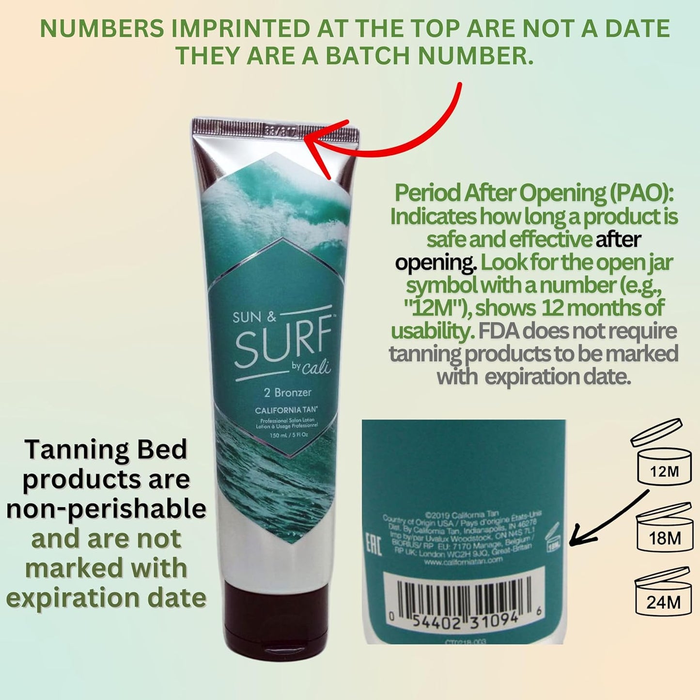 California Tan Bronzer Tanning Bed Lotion - Step 2 for Indoor/Outdoor Use | 5 Ounces