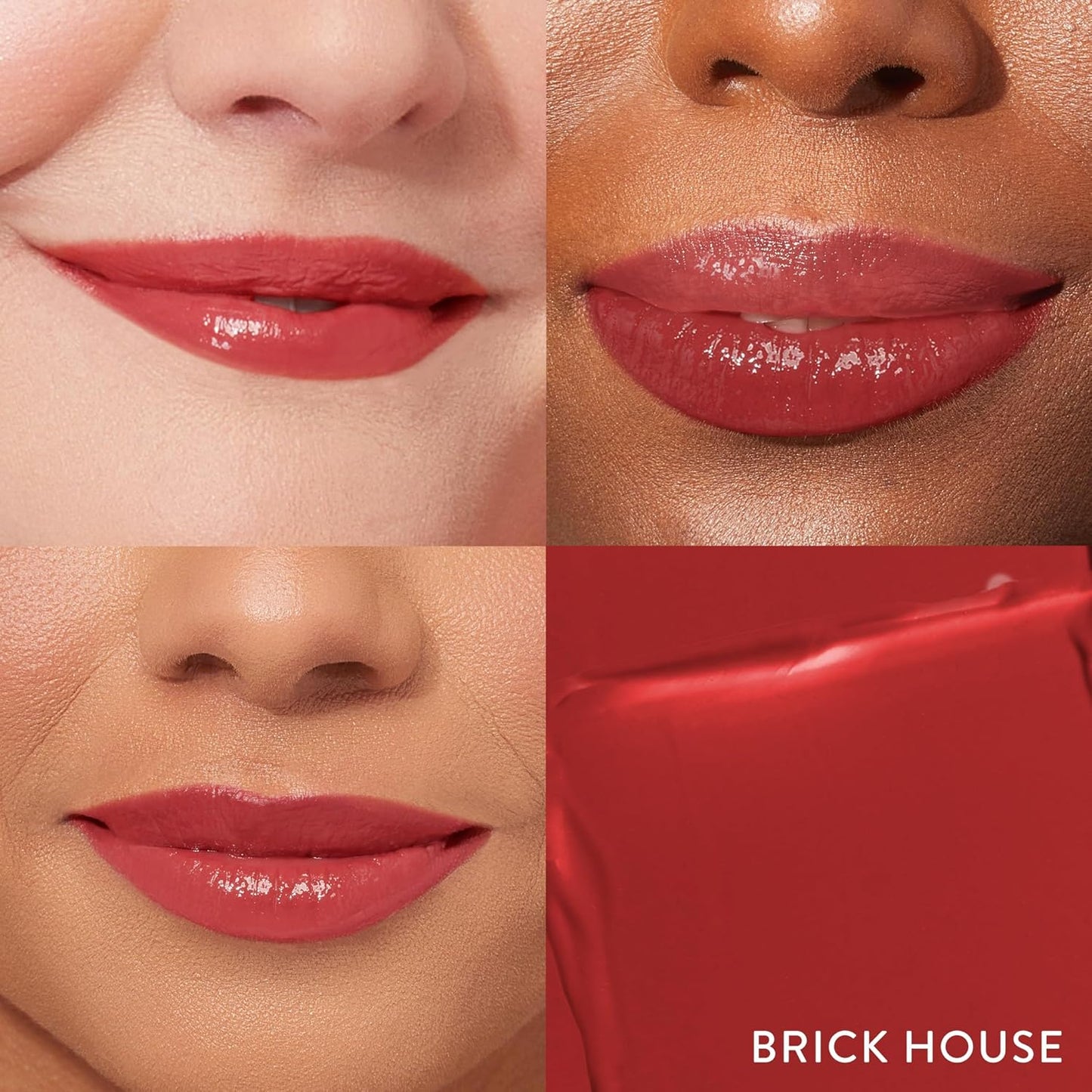 Laura Geller Love Your Lips Duo - Moisturizing Tinted Lip Balm & Long-Lasting Lip Liner | Ritzy Red, Brick House