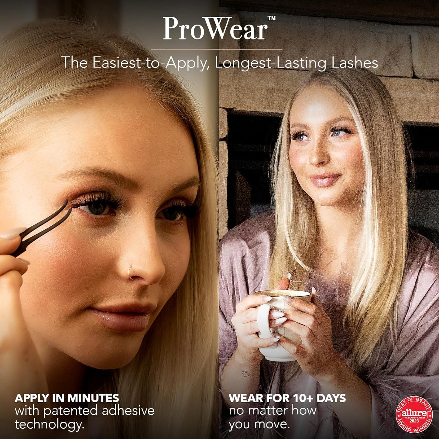 Pro Lash Eyelash Cluster Set - Easy Application Waterproof Lashes | Classic Shorties No. 05 - Black - 10 Day Wear