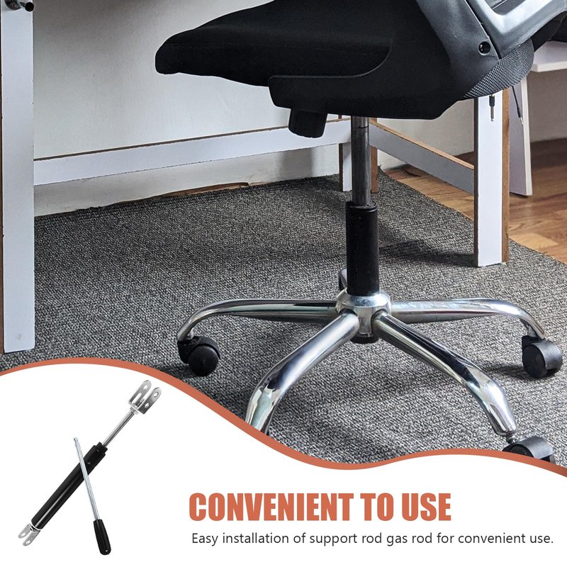 Healeved Iron Chair Replacement Part, Adjustable, Universal Fitting for Chairs, Office, Gaming, Salon, Barber, 1 Rod, 29.00X27.50X2.50CM, As Shown