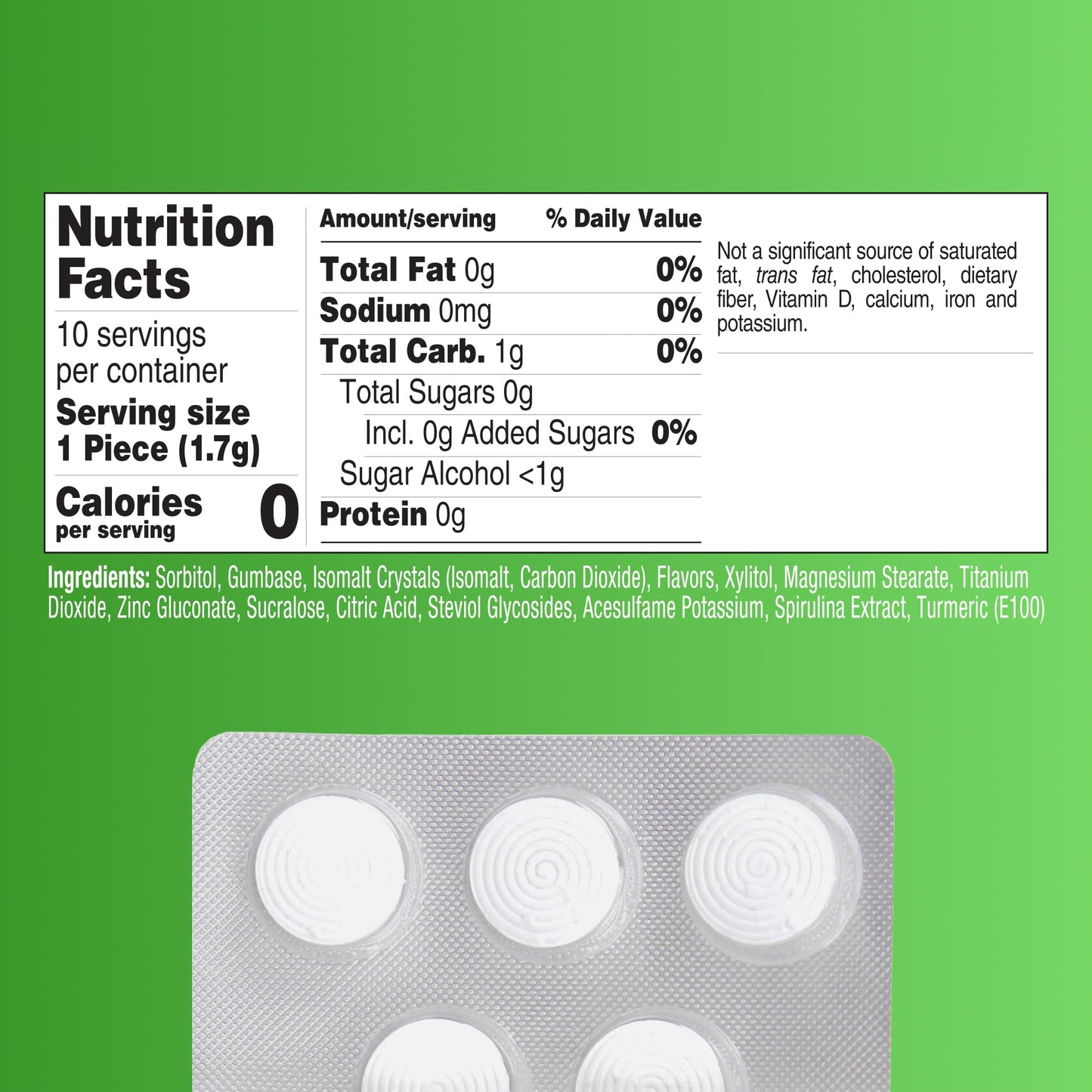 TheraBreath Chewing Gum with ZINC Citrus Mint 10 Count Pack of 6 and Mild Mint Oral Rinse 3 Fl Oz Pack of 6