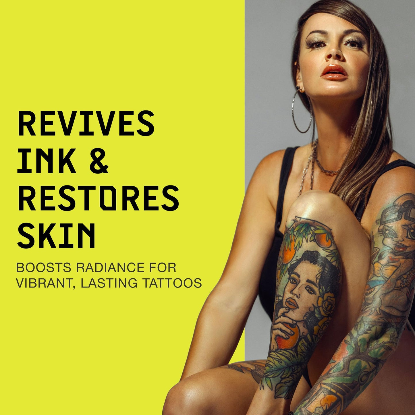 IKONIK Epik Tattoo Aftercare Cream - Tattoo Cream Aftercare Kit for Tattoo Care, Reducing Inflammation & Promoting Tattoo Healing | Tattoo Moisturizer to Bring Back Skin Moisture & Revive Ink (50ml)