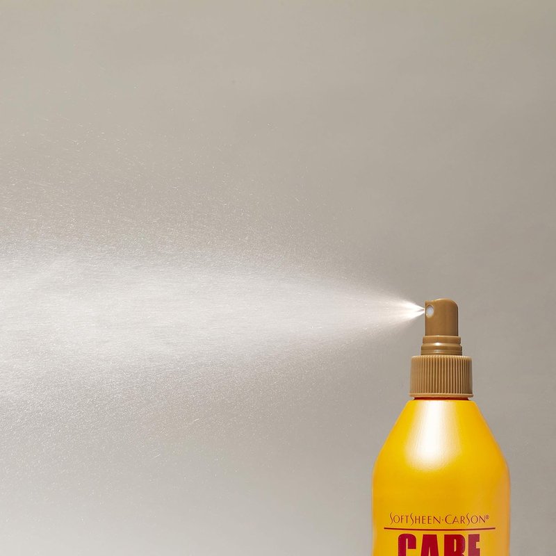 Care Free Curl Gold Hair & Scalp Spray - Moisturizing Formula | 16 Fl Oz