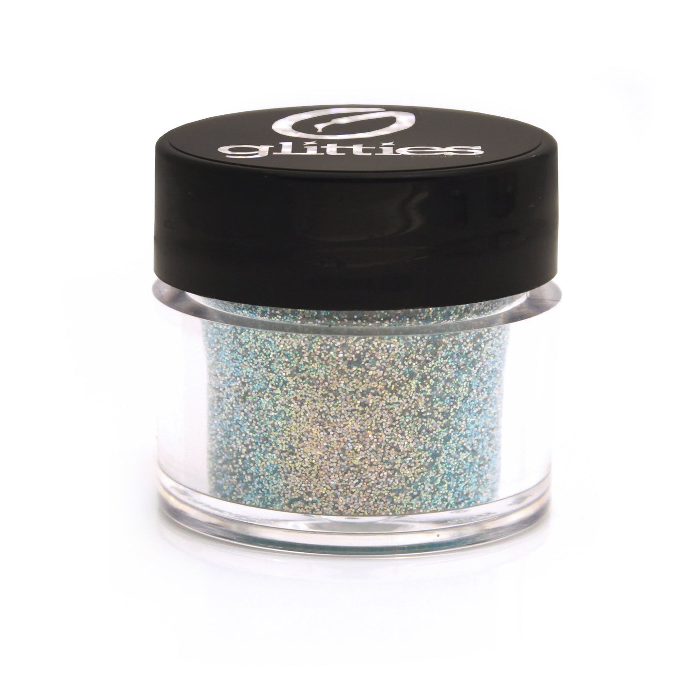 GLITTIES - Arctic Sky - Cosmetic Extra Fine (.006") Mixed Glitter Powder - Make Up, Body, Face, Hair, Lips, Nails - (10 Gram Jar)