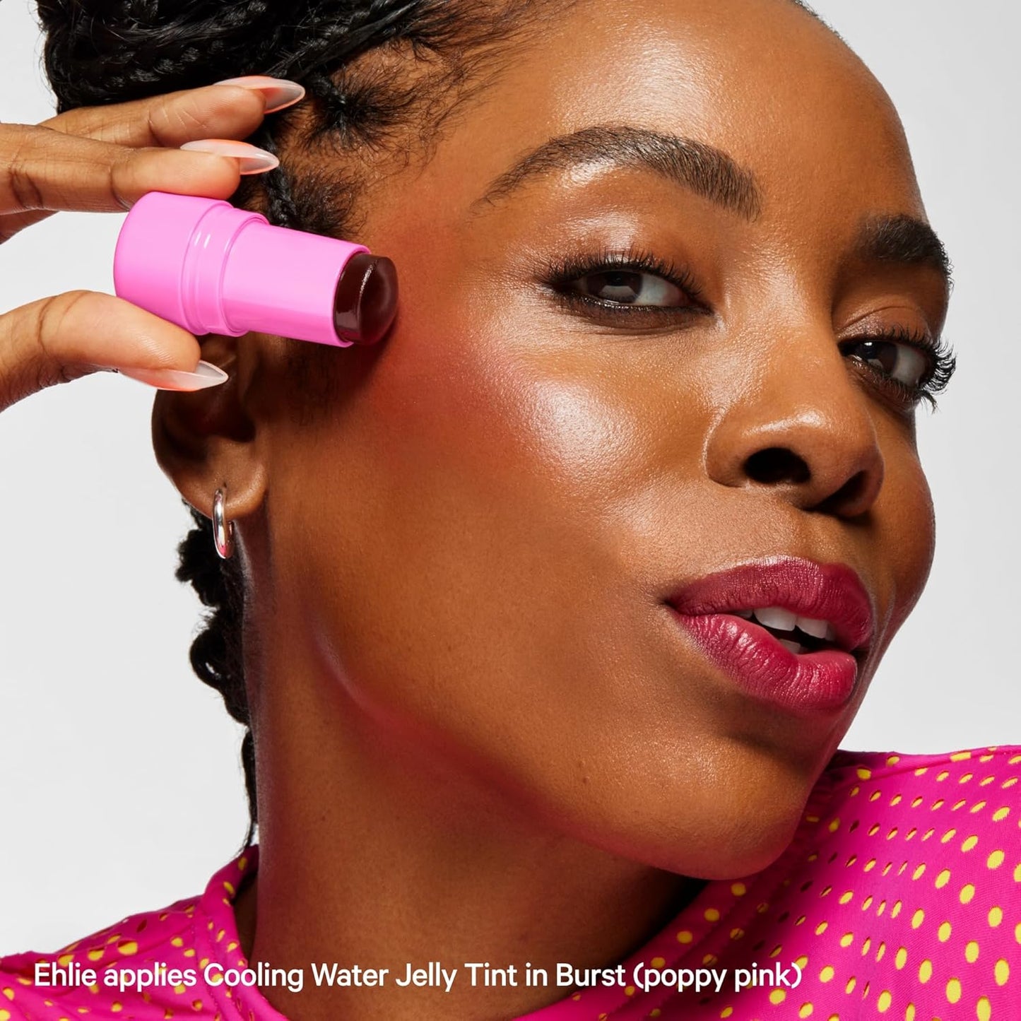 Cooling Water Jelly Tint - Long-Lasting Sheer Lip & Cheek Stain with Vegan Collagen & Aloe | Transfer Proof, Buildable Formula