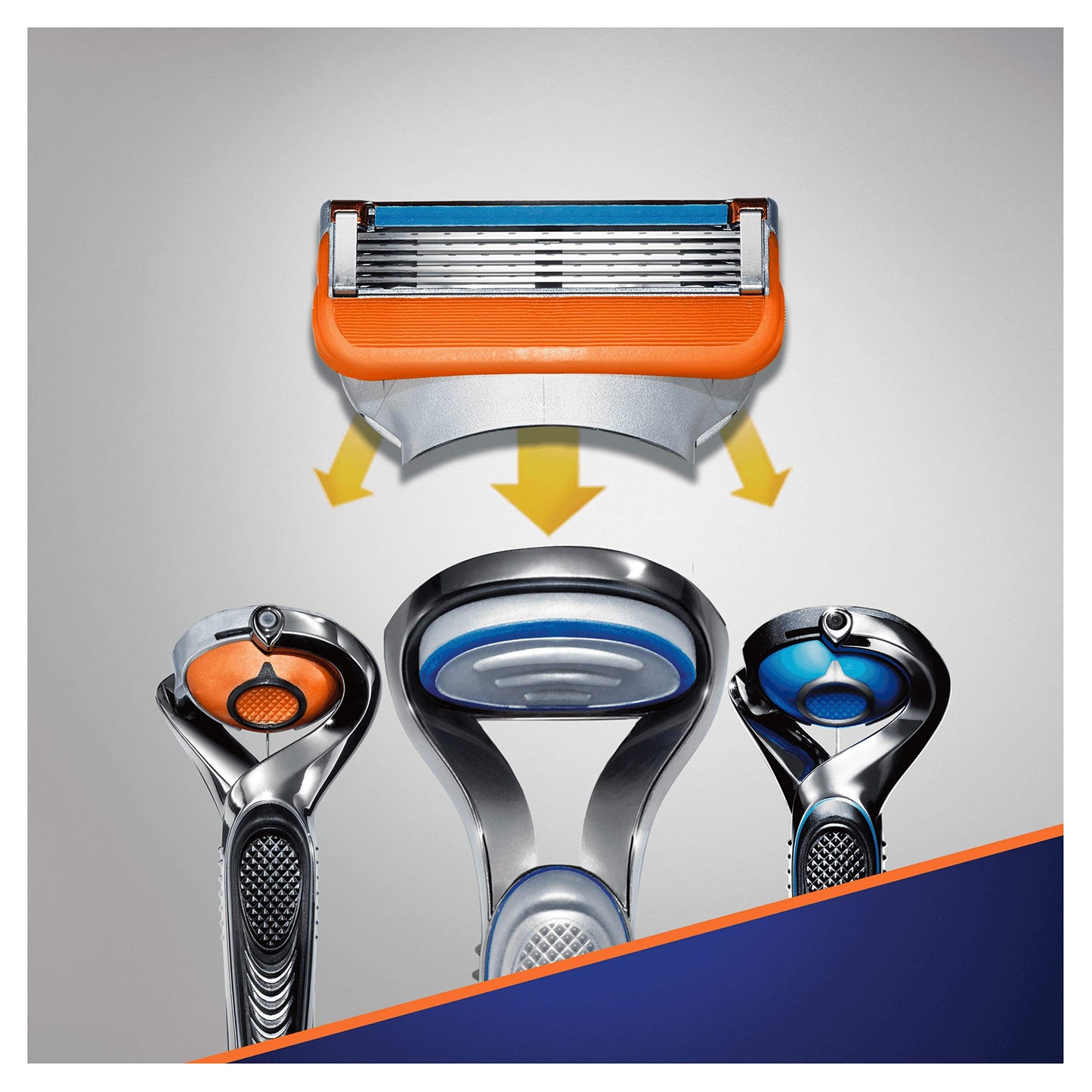 Gilette Fusion5 Razor 12 Blades for Men