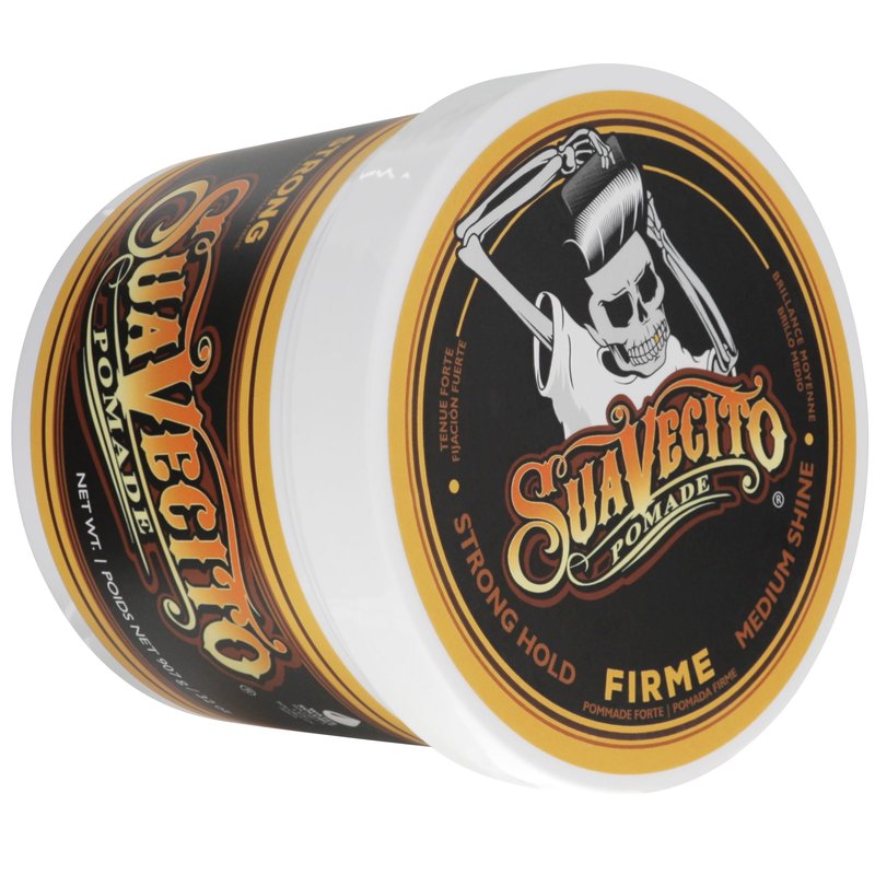Suavecito Strong Hold Hair Pomade For Men, 32 oz - Medium Shine Water Based Wax Like Flake Free Hair Gel - Easy To Wash Out - All Day Hold For All Hair Styles