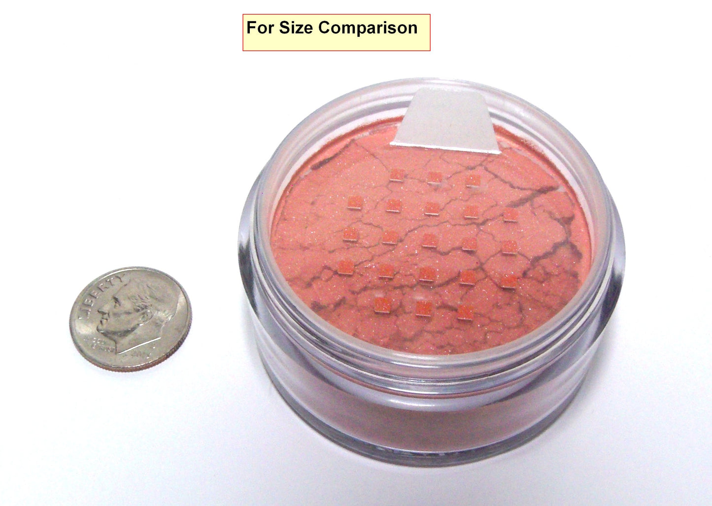 Pure Ziva Deep Coral Pink Mango Orange Shade Loose Mineral Highlighter Blush Powder, Matte Finish, Talc & Paraben Free, 7 grams, No Animal Testing & Cruelty Free