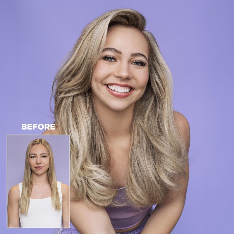Design.Me FAB.ME Blonde Fortifying Purple Shampoo | Toning Purple Shampoo for Blonde Hair - Neutralizes Brass and Yellow Tones | Enriched with Hyaluronic Acid | Color Depositing Formula