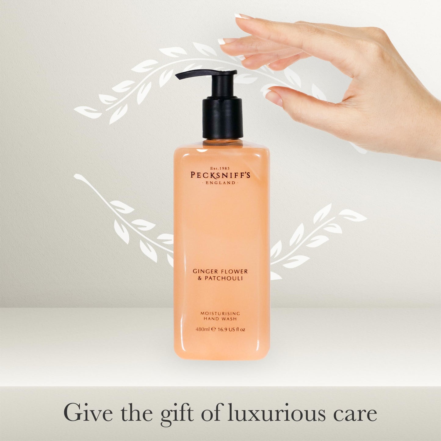 Pecksniff's Ginger Flower and Patchouli Hand Wash 480ml/16.2 fl/oz