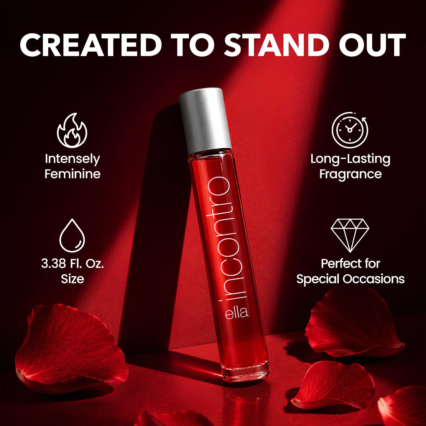 Zermat Incontro Fragrance for Her - Sensual Warm Floral Scent for Passionate Women