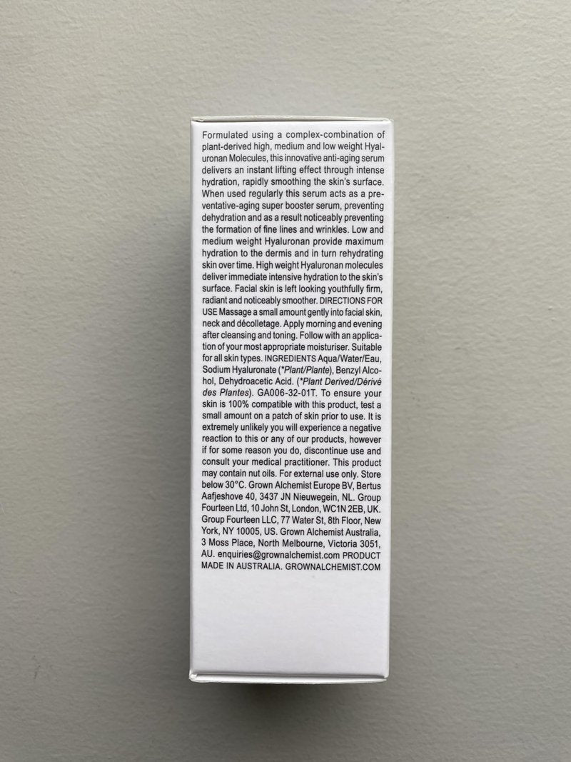 Grown Alchemist :: Instant Smoothing Serum (25ml / 0.84oz)