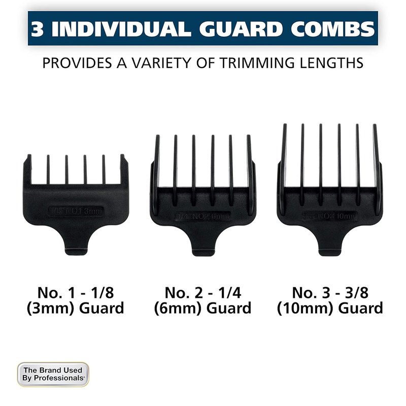 Wahl T-Pro Men's Beard Trimmer - Corded Precision Outlining with Diamond Finished T Blade | Model 9307-300