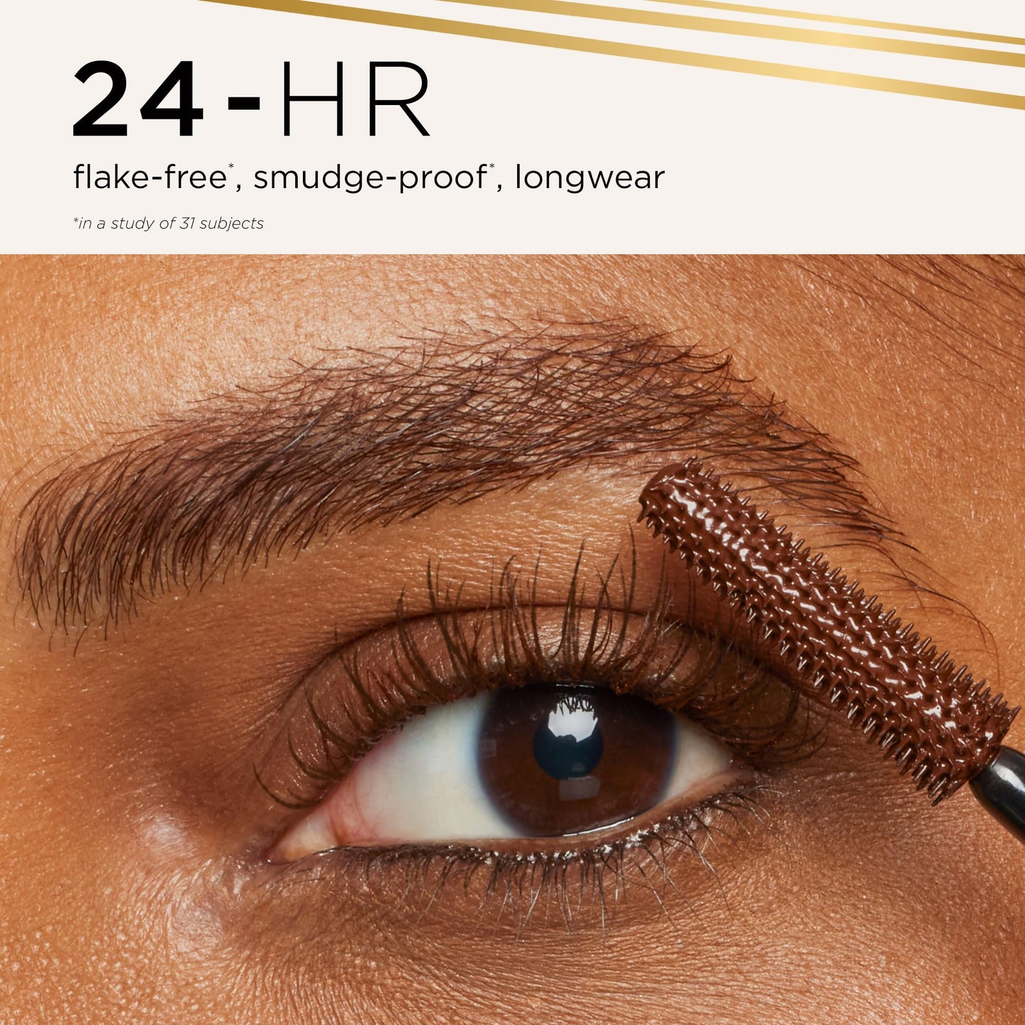 tarte tartelette XL tubing mascara – Lash Extensions in a Tube with Peptide, Extra-Bold Buildable Length & Volume, Smudge-Proof Longwear, Easy-to-Remove, Vegan & Cruelty-Free, travel size, brown