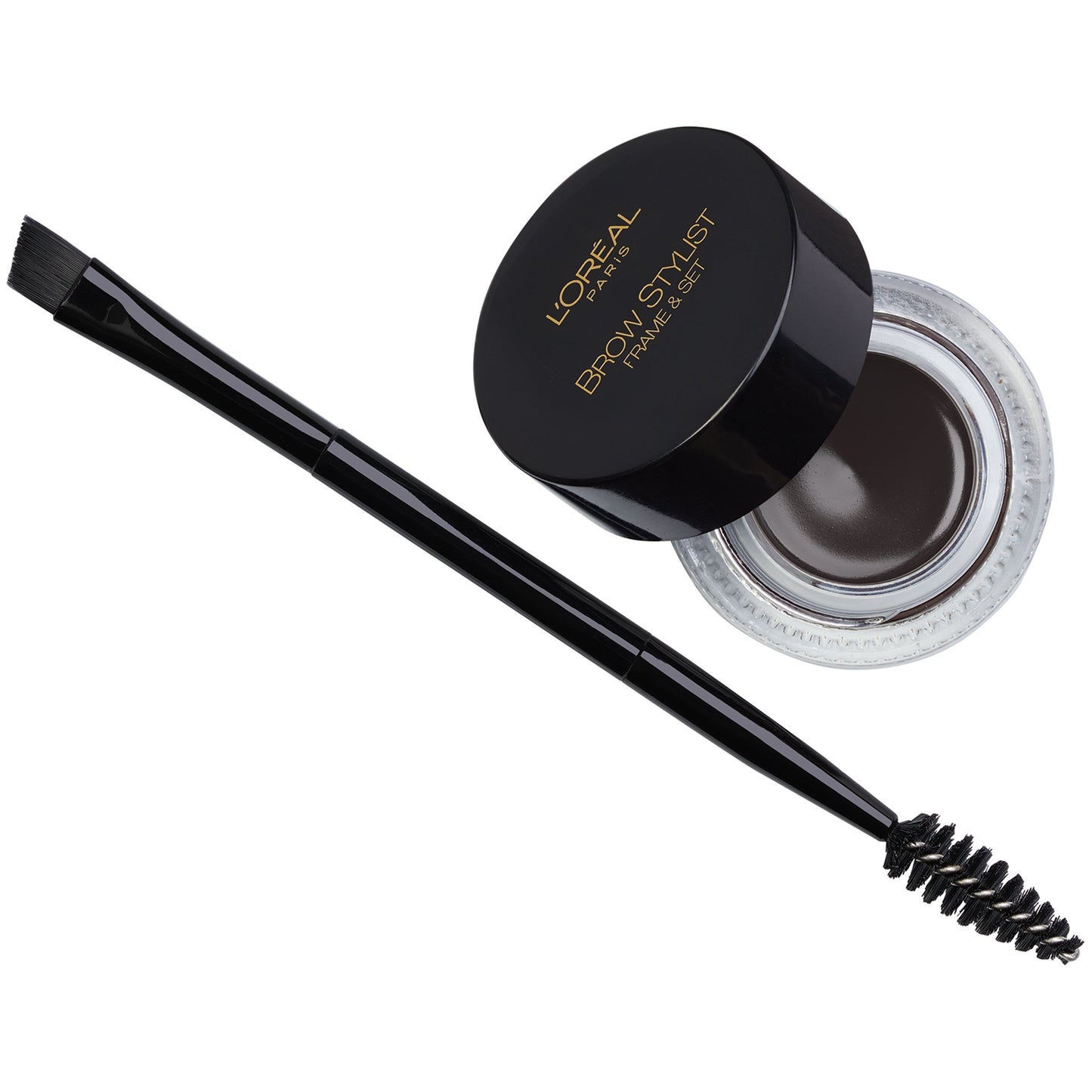 L’Oréal Paris Brow Stylist Frame and Set, Deep Brunette, 0.08 oz.
