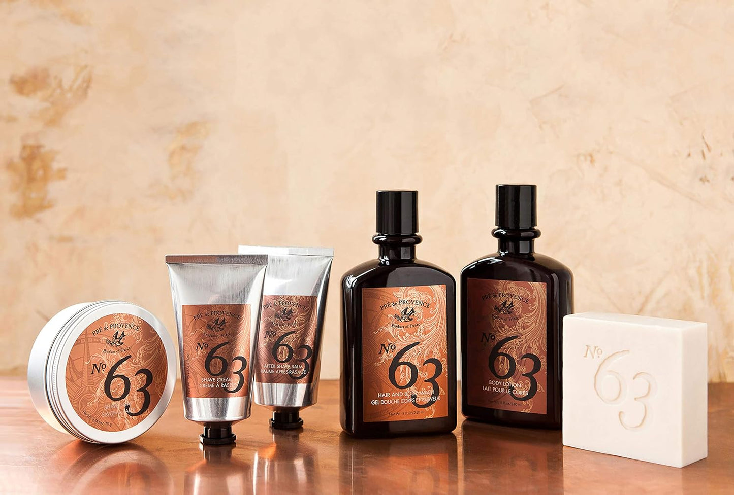 Pre de Provence No.63 Men's Lotion - Nourishing Hydrating Formula | 8.4 Fl Oz