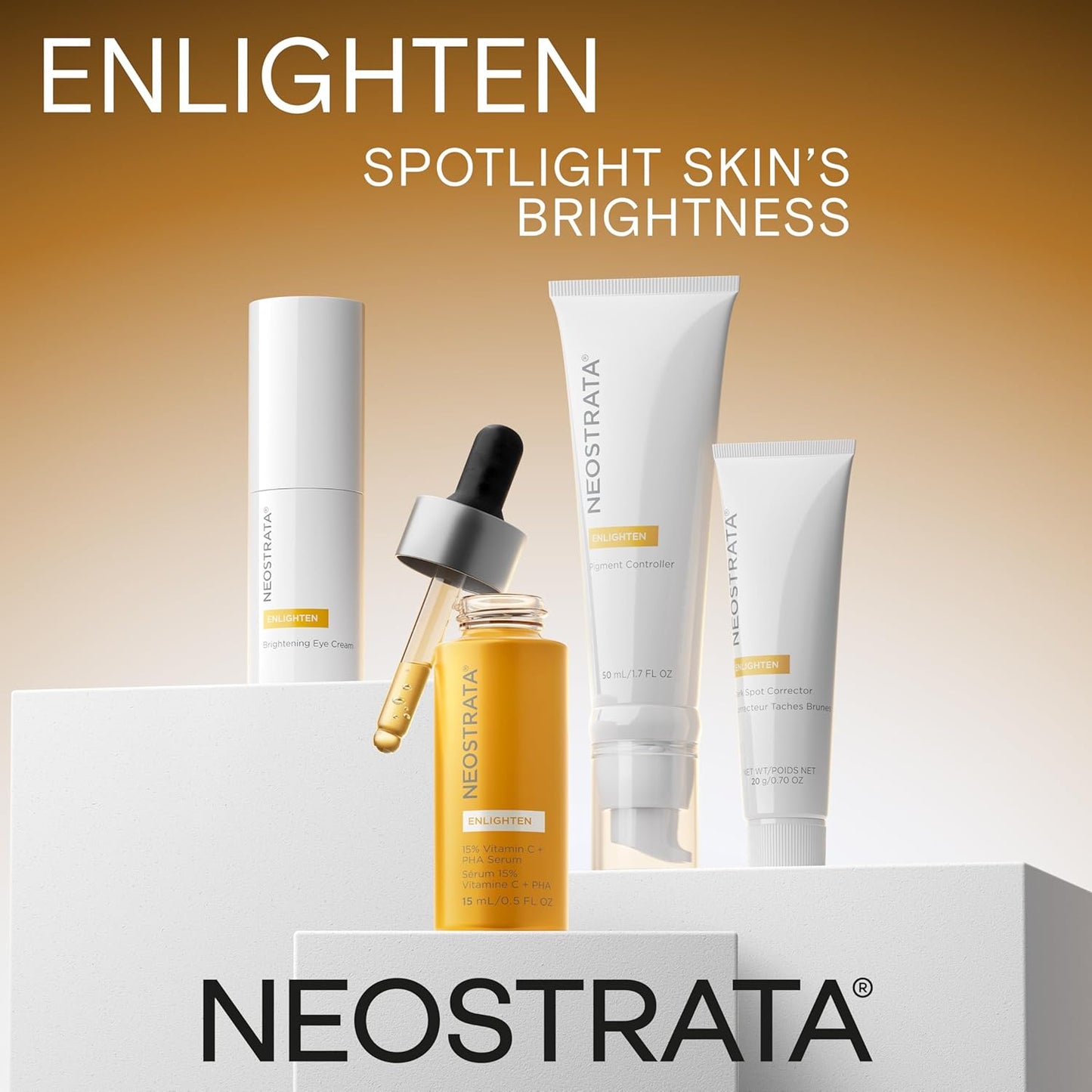 NEOSTRATA Pigment Controller - Brightening Face Treatment with Retinol & Vitamin C | Oil-Free, 1.7 fl oz