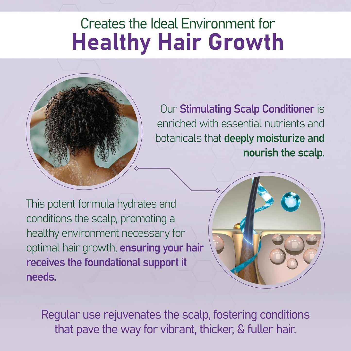 NouriTress Stimulating Scalp Conditioner - Deep Conditioner for Dry Scalp Treatment with Peppermint & Argan Oil | 8oz
