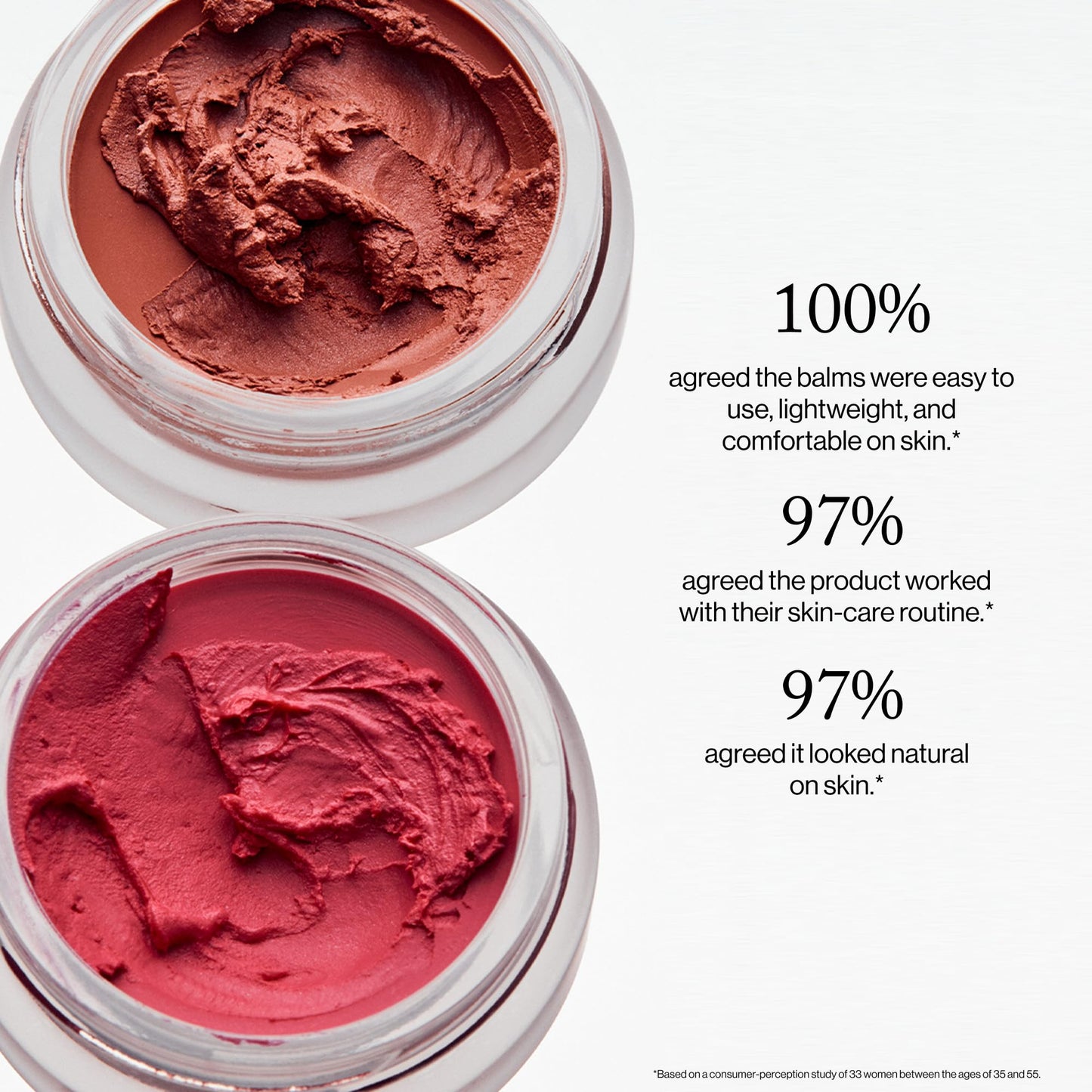 goop Beauty Cream Blush | Sheer Pop of Color for Lips & Cheeks | Vitamin C, Vitamin E & Safflower Oil | Natural Makeup for Glowing Skin | 0.5 oz | Velvelteen - Sheer Mauve