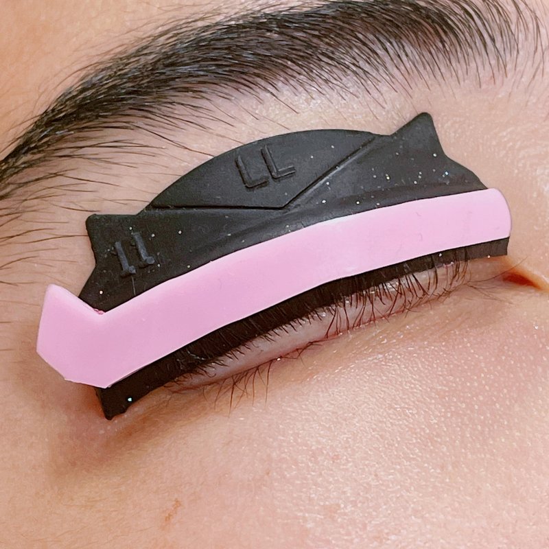 Liber Beauty Lash Lift Ribbon Self Sticky Eyelash Lift Rods Covers Silicone Pads Curlers 8 Piece Soft Stripes Lash Lift Tool Flexible Silicone Perm Roller