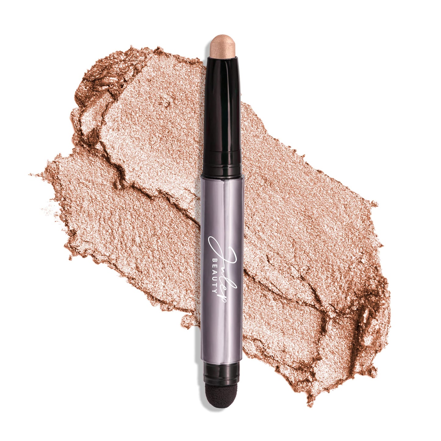 Julep Eyeshadow 101 Crème-to-Powder Eyeshadow Stick Duo, Champagne Shimmer & Snowfall Matte