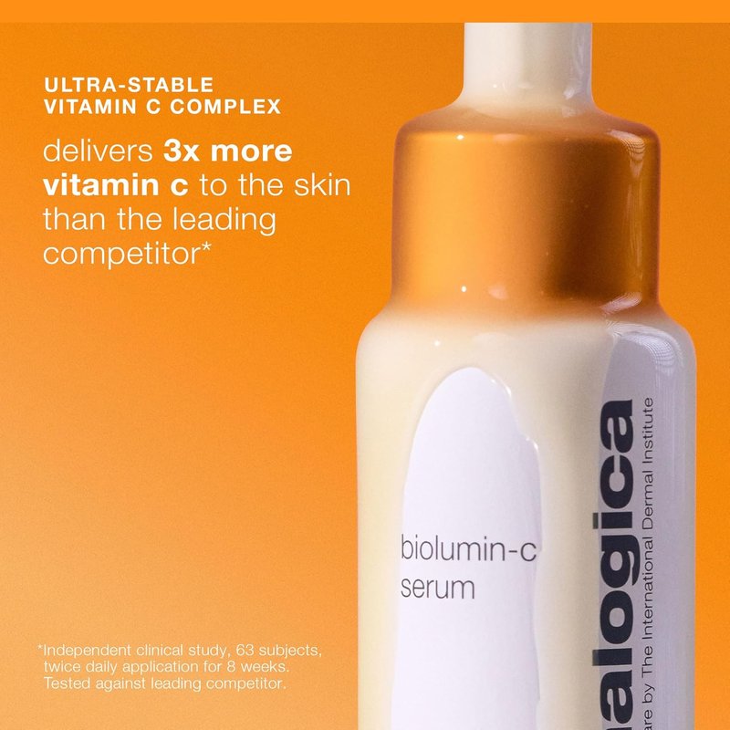 Dermalogica Biolumin-C Serum | Vitamin C Dark Spot Treatment with Peptides & AHA - Brightens & Firms Skin