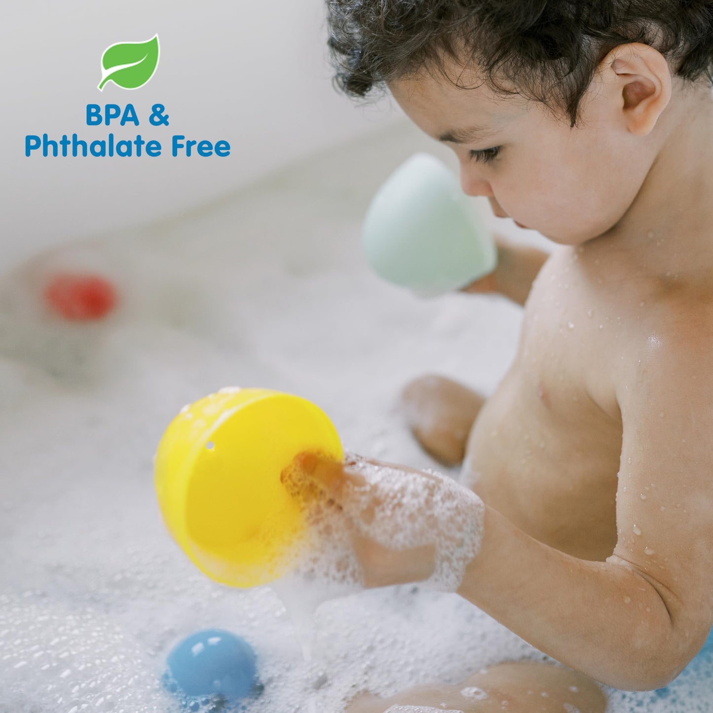 Dr. Brown's CleanUp Float & Hatch Dino Eggs, Multi-Use Interactive Bath and Pool Toy for Toddlers, 6m+, BPA Free (Packaging May Vary)