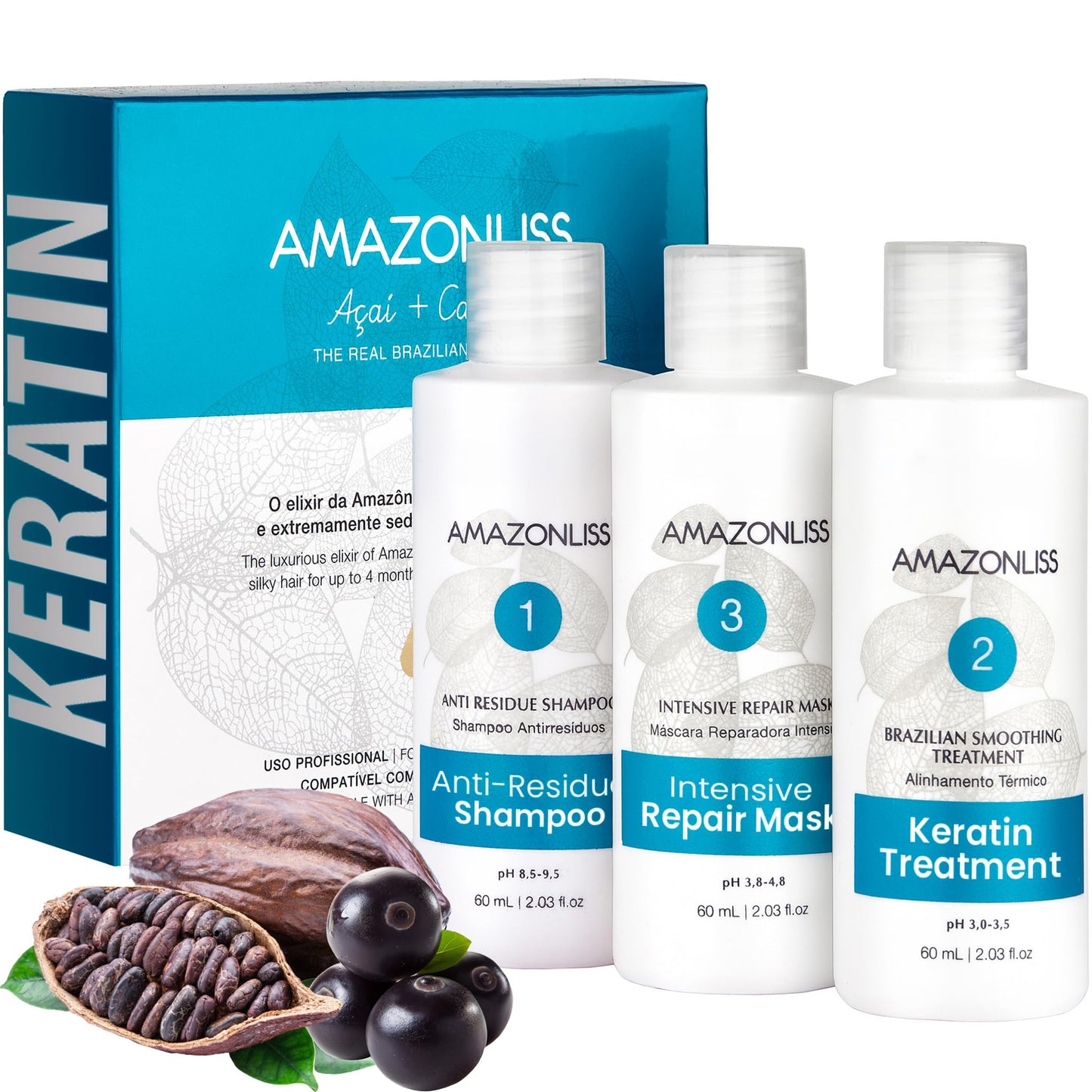 Amazonliss Keratin Hair Straightening Treatment