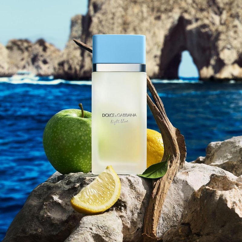 Dolce&Gabbana Light Blue Eau De Toilette Spray for Women - Fresh Citrus Fragrance, 3.3 oz