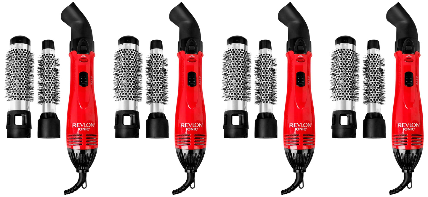 Revlon 1200W Perfect Style Hot Air Kit | Style, Curl, and Volumize, 3 Piece Set (Pack of 4)