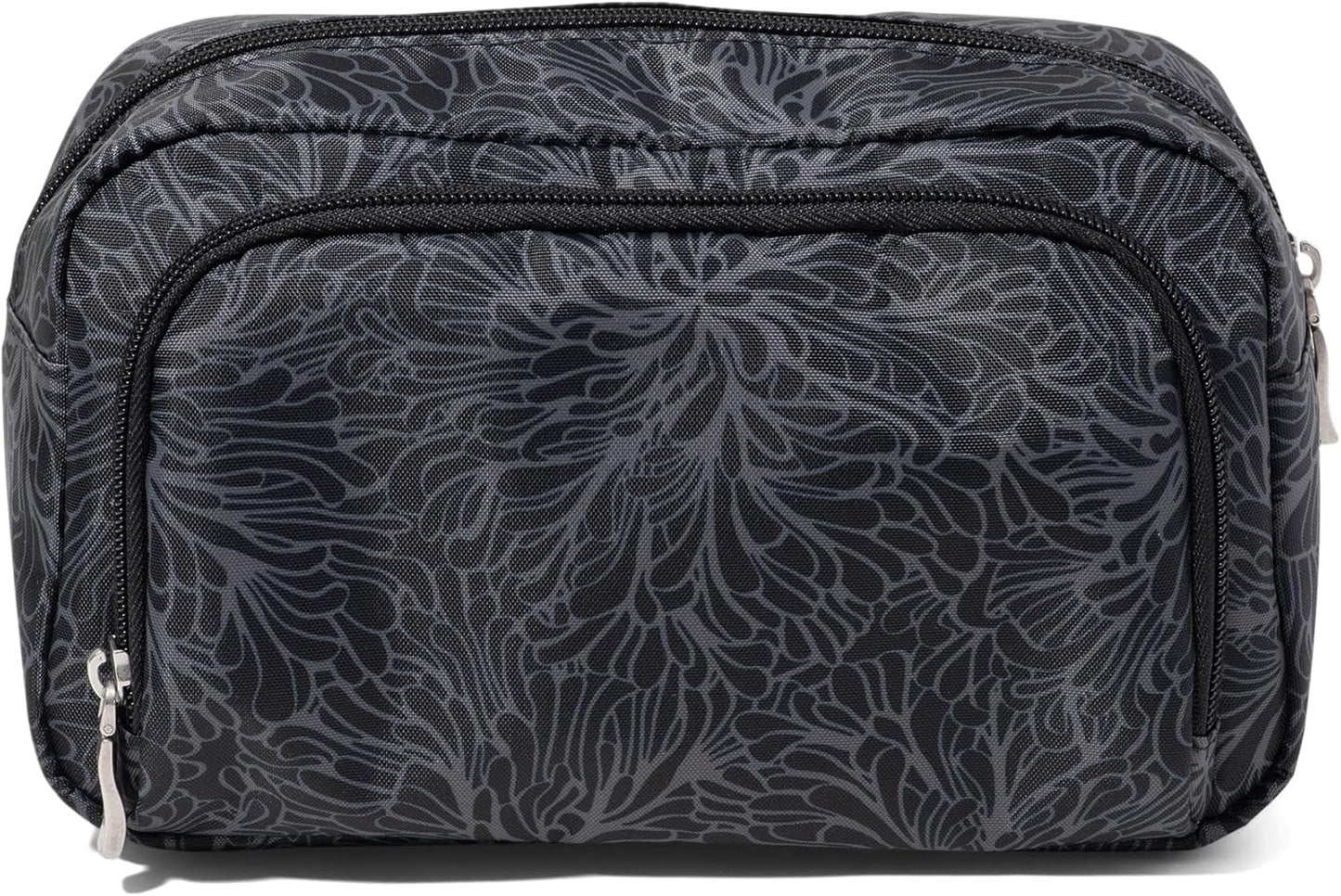 Pocket Cosmetic Makeup Bag - Lightweight Organizer with Brush Holder | 9.4”x5.5”x3.5” Travel Essential