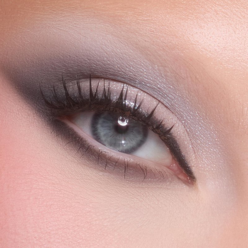 ColourPop Silver Lining Eyeshadow Palette - Cool Toned Silver, Grey, White & Black Eyeshadow Palette with Matte & Glitter Finishes - High-Pigment Smokey Eye Makeup with Longwear Formula (0.3 oz)