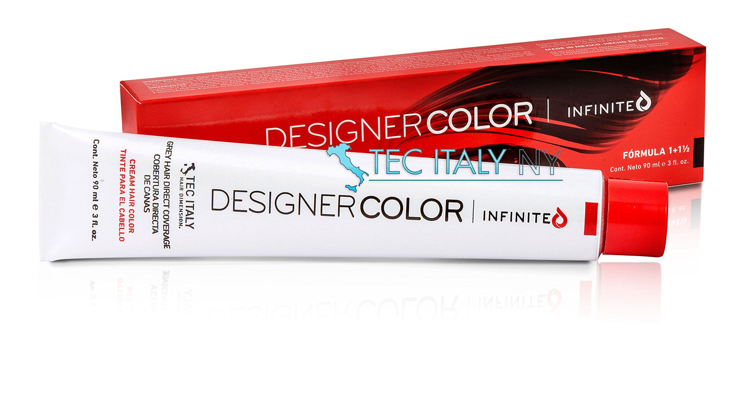 Tec Italy Designer Color Infinite - Naturales/Naturals Hair Color Tube - 3 oz (#9 - Very Light Blonde)