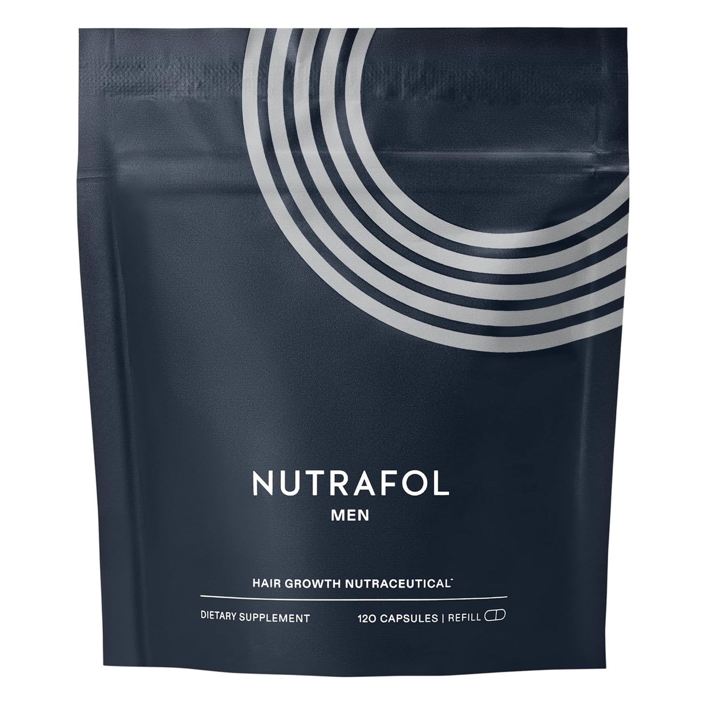 Nutrafol Men's Hair Growth Supplements - Clinically Tested for Thicker Hair & Scalp Coverage | 1 Month Supply