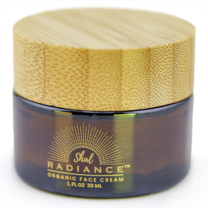 Shal Radiance Organic Face Cream For Dry Skin, Beef Tallow Skin Care, Tallow Moisturizer, Organic Ingredients, Natural Face Moisturizer, Tallow Butter, Balancing Formula, Made in USA (1 ounce)