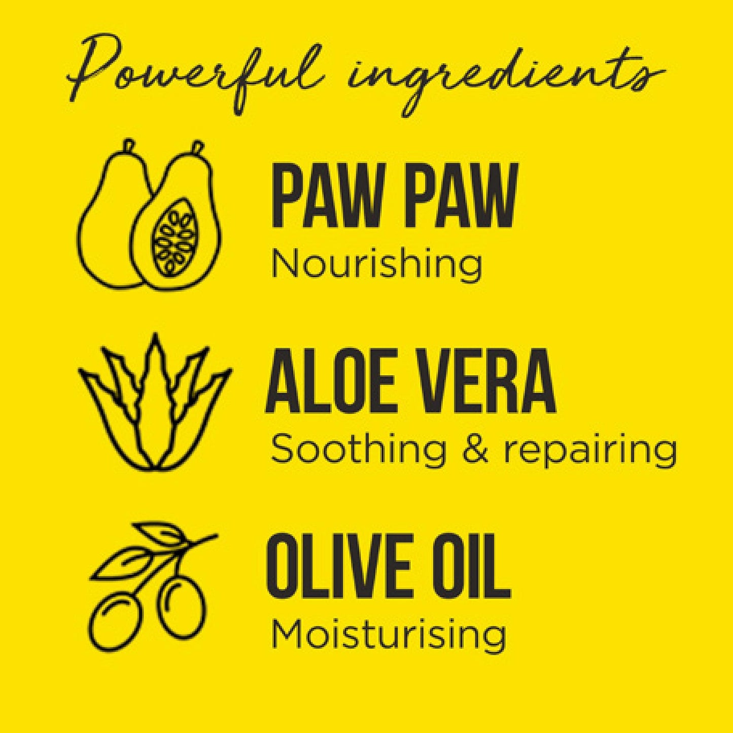 Dr.PAWPAW Overnight Lip Mask - Multi-Purpose Balm, Natural Pawpaw & Peptides Smooth Skin, Cracked Lips, Vegan, Ethical Beauty & Fregrance Free (3 x 25 ml)