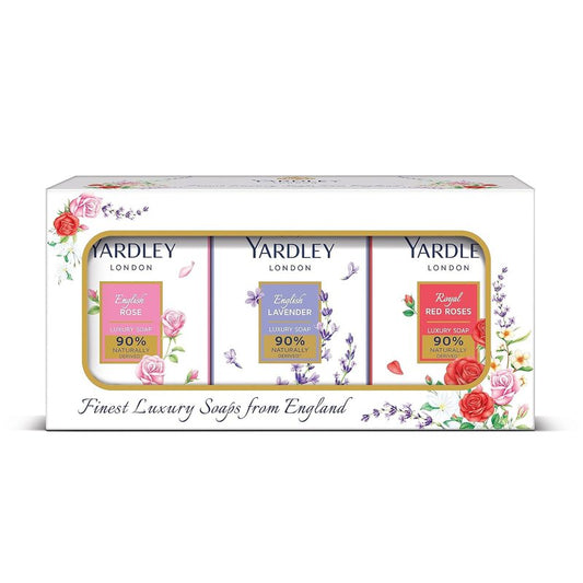 Yardley London Luxury Soap - Moisturizing & Fragrant | 100g, Pack of 6