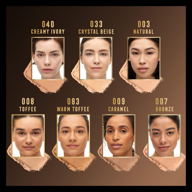 Max Factor Facefinity Compact 009 Caramel Foundation 10g